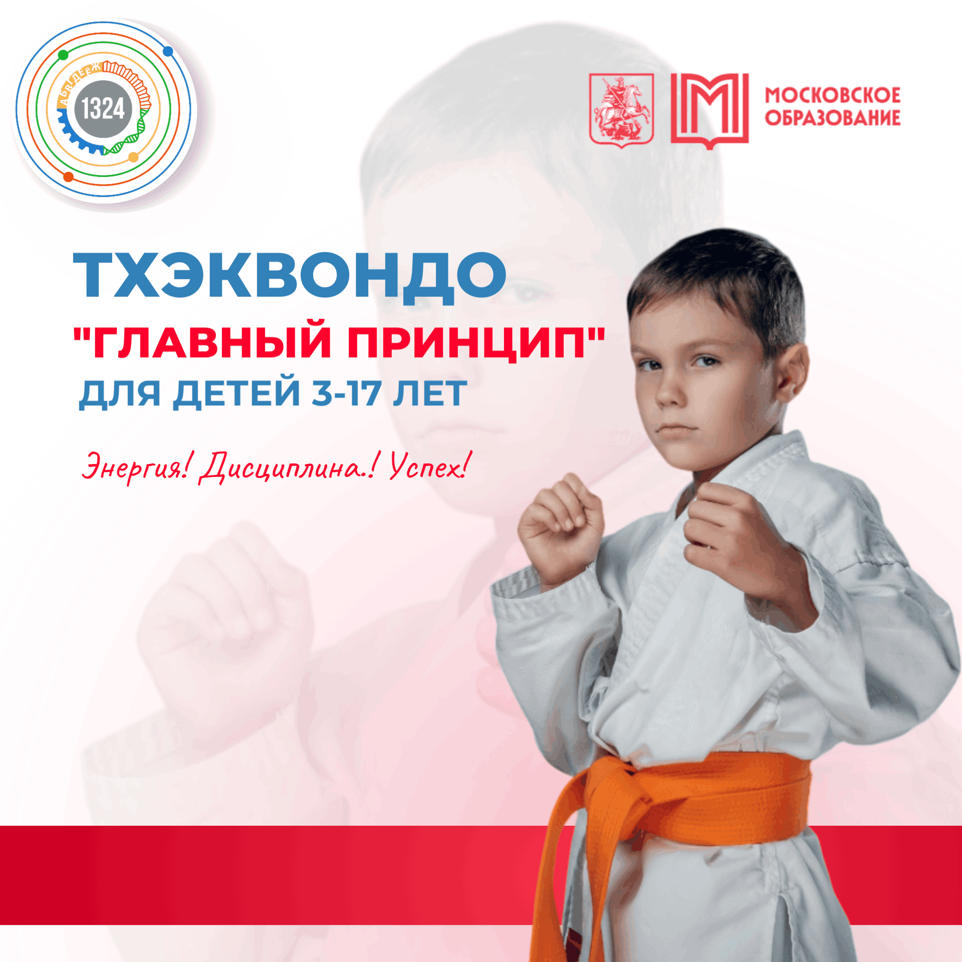ШСК Тхэквондо "Главный принцип" младшая группа. 2026-2027